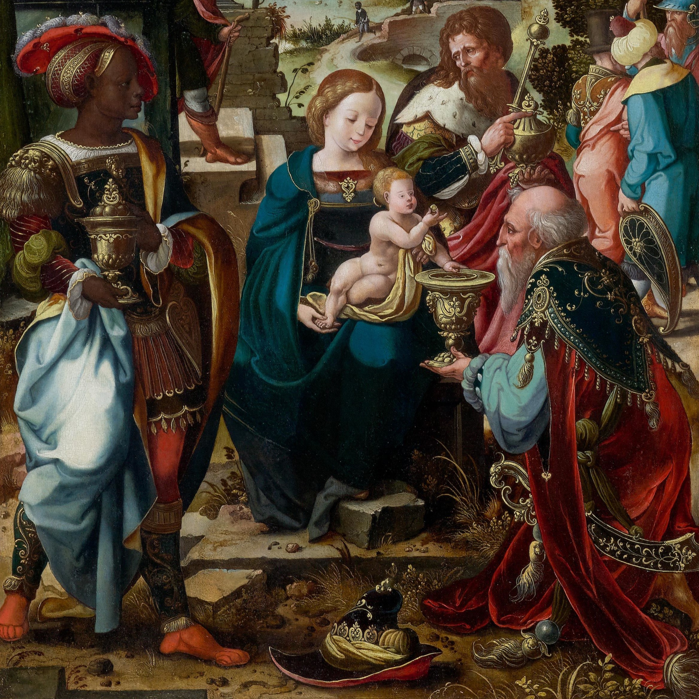 Die Heiligen Drei Könige Geschenke Gold - Weihrauch - Myrrhe. Die Geschenke der Heiligen Drei Könige